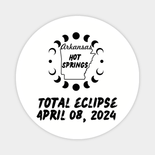 Arkansas Total Solar Eclipse 2024 Magnet